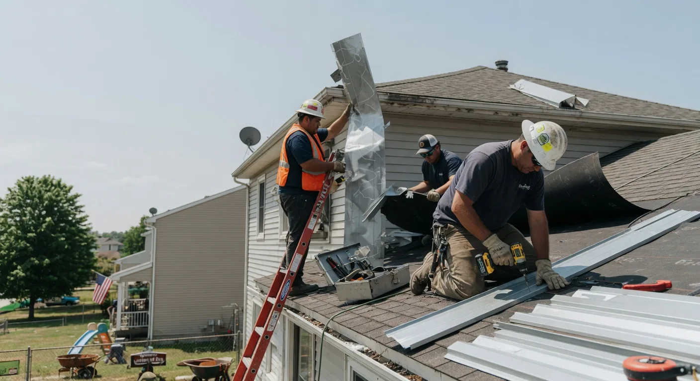 Metal Roofing Installation in Burbank, OK near me